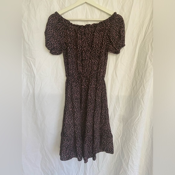 & Other Stories Print Summer Boho mini Dress Size 6 - Picture 10 of 12